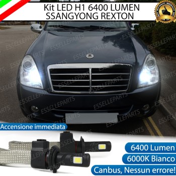 Kit Full LED H1 Abbaglianti 6400 LUMEN SSANGYONG REXTON