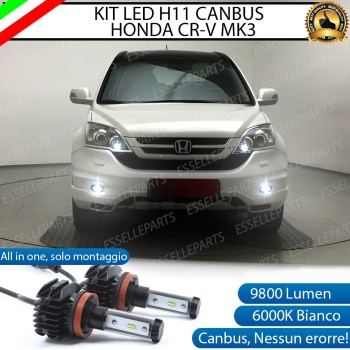 Kit Full Led 6000k H11 canbus HONDA CR-V III Fendinebbia No Error