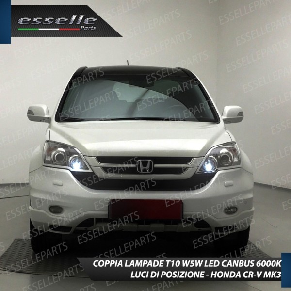 Lampade T10 W5W Canbus 6 LED no error luci posizione Honda CR-V III