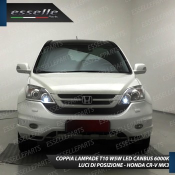 Lampade T10 W5W Canbus 6 LED no error luci posizione Honda CR-V III
