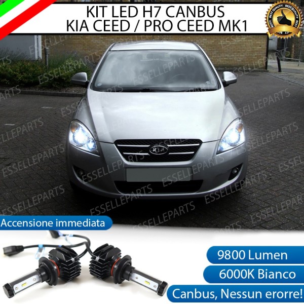 Kit Full LED H7 coppia lampade ANABBAGLIANTI KIA CEED PRO CEED I