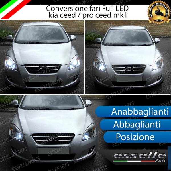 Conversione Fari Full LED KIA CEED PRO CEED I
