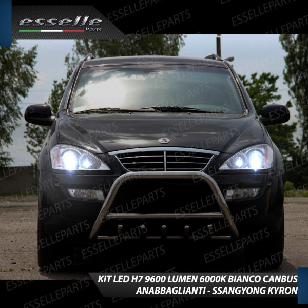 Kit Full LED H7 9600 LUMEN Anabbaglianti SSANGYONG KYRON