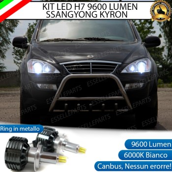 Kit Full LED H7 9600 LUMEN Anabbaglianti SSANGYONG KYRON