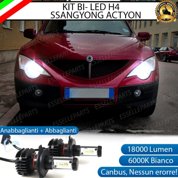 Kit Full LED H4 18000 LUMEN per SSANGYONG Actyon II