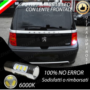 Luce Retromarcia 15 LED Peugeot 1007 CON LENTE FRONTALE Luce Retromarcia 15 LED Peugeot 1007 CON LENTE FRONTALE