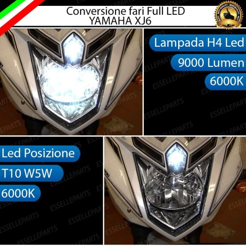 Conversione full LED YAMAHA XJ6 DIVERSION