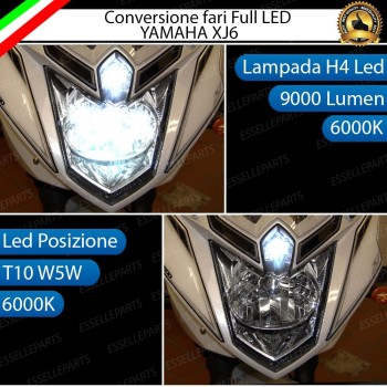 Conversione full LED YAMAHA XJ6 DIVERSION