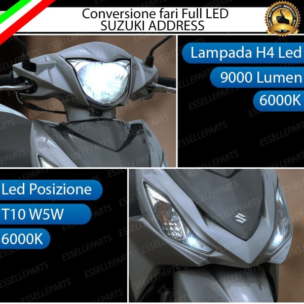 Conversione full LED SUZUKI ADDRESS