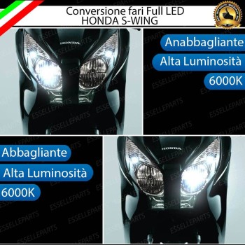 Conversione Fari Full LED per Honda S Wing 150 Luce Bianca Conversione Fari Full LED per Honda S Wing 150 Luce Bianca