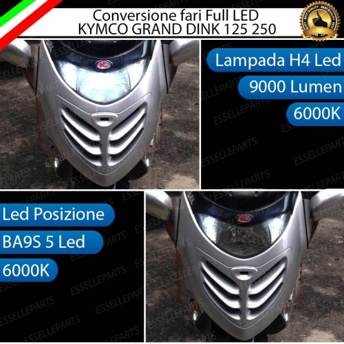 Conversione full LED KYMCO GRAN DINK 125 150 250