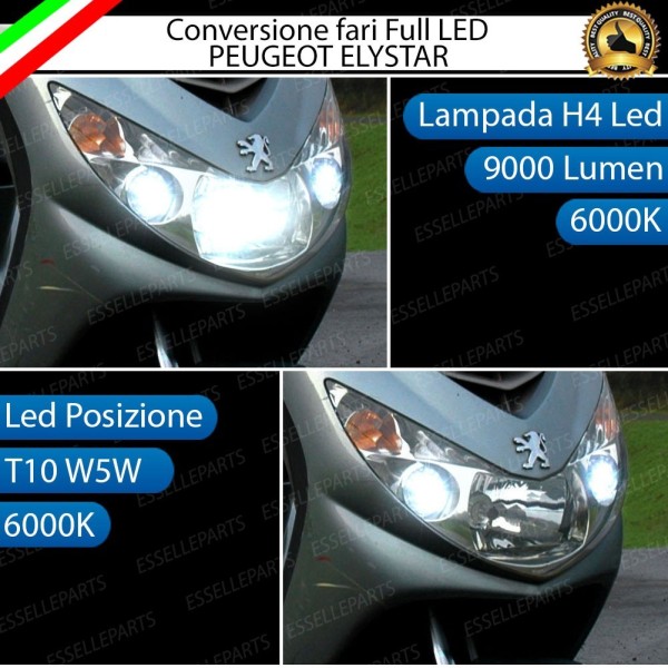 Conversione full LED PEUGEOT ELYSTAR