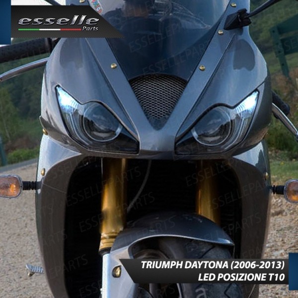 Conversione Fari Full LED per Triumph Daytona 675  R ABS 6000K Bianco Canbus