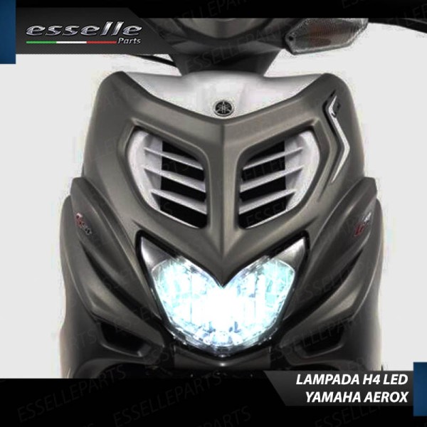 Kit Full LED HS1 Per Yamaha Aerox 50 R Naked 4000 Lumen Ultra Compatta 6000K