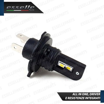 Kit Full LED HS1 Per Yamaha Aerox 50 R 4t 4000 Lumen Ultra Compatta 6000K Bianco