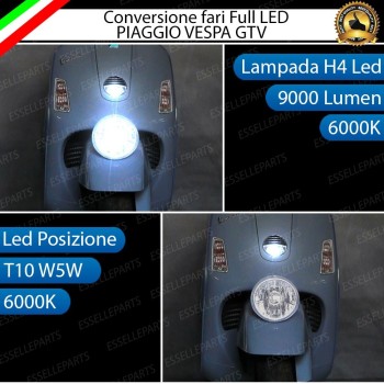 Conversione full LED VESPA GTV