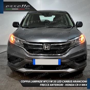 Coppia Frecce Anteriori T20 WY21W LED Canbus HONDA CR-V MK4 Dal 2015