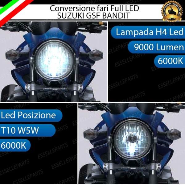 Conversione full LED SUZUKI GSF BANDIT