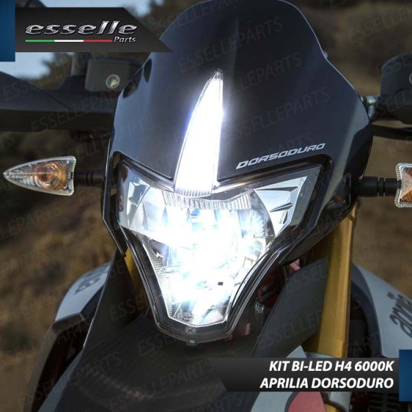 Kit Full LED H4 Anabbagliante Per Aprilia Dorsoduro 750 Factory 9000 Lumen 6000K