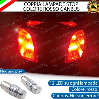 Coppia Lampade LED BAY15D Stop / Posizione Posteriori per Yamaha X-MAX