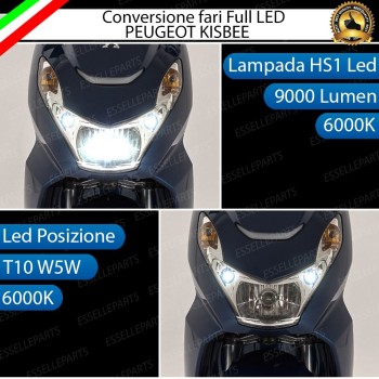 Conversione full LED PEUGEOT KISBEE