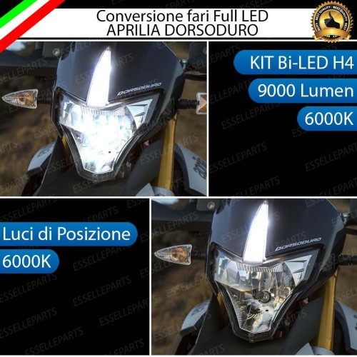 Conversione full LED APRILIA DORSODURO