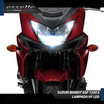 Conversione Fari Full LED per Suzuki  GSF 650 Bandit dal 2006 al 2015 S ABS 6000 Lumen 6000K bianco