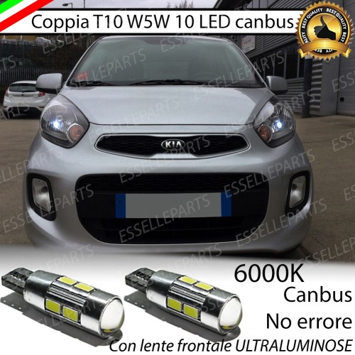 Luci posizione 10 LED Canbus 660 Lumen