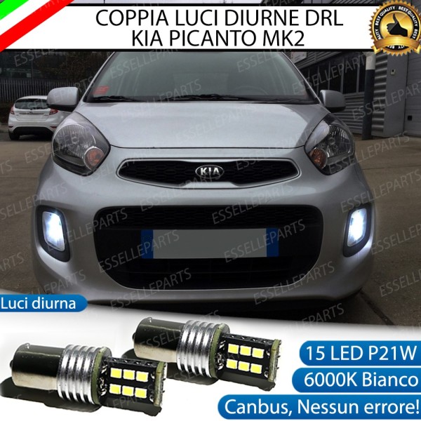 Luci Posizione 15 LED BA15S P21W KIA PICANTO 2