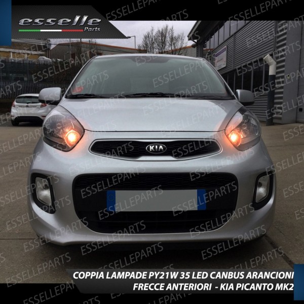 Coppia Frecce Anteriori PY21W 35 LED Canbus Kia Picanto 2