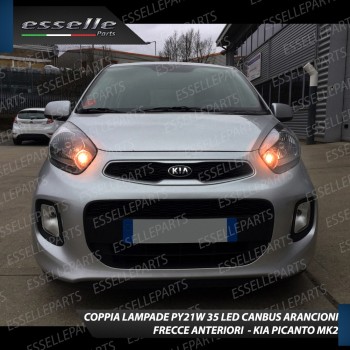 Coppia Frecce Anteriori PY21W 35 LED Canbus Kia Picanto 2