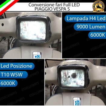 Conversione full LED VESPA S