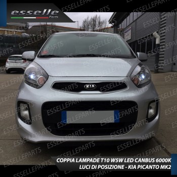 Conversione Fari Full LED 6000k canbus per KIA PICANTO 2