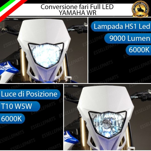 Conversione full LED YAMAHA WR