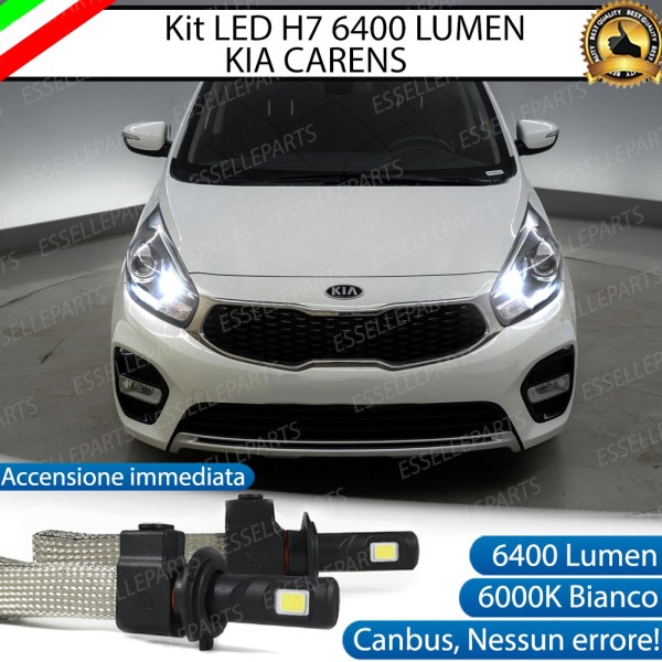 Kit Full LED H7 6400 LUMEN Abbaglianti KIA CARENS 4