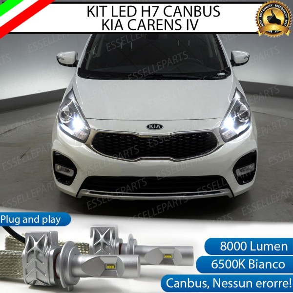 Kit Full LED H7 8000 LUMEN Abbaglianti KIA CARENS 4