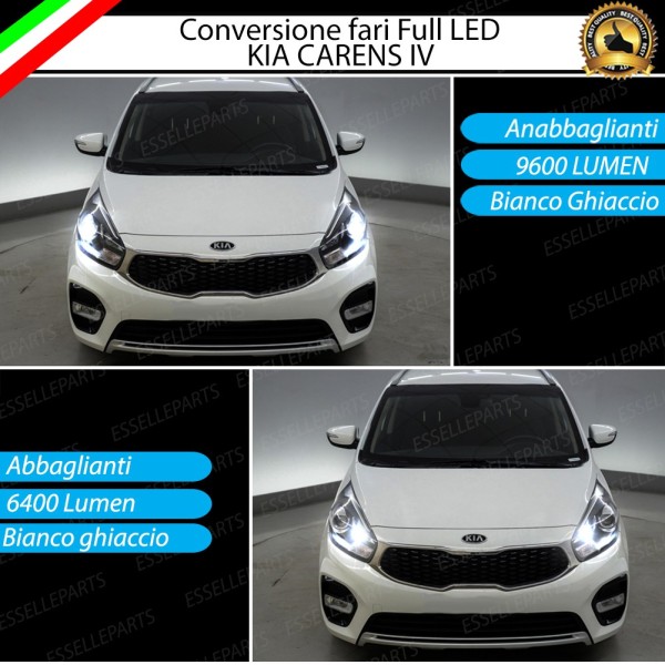 Conversione Fari Full LED KIA CARENS 4