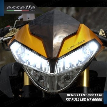 Kit Full LED Coppia H7 7000 Lumen Anabbaglianti per Benelli Titanium 07