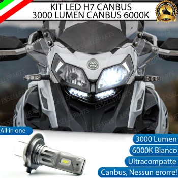 Lampada H7 3000 LUMEN Abbagliante per BENELLI TRK 251