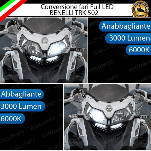 Conversione - ULTRA COMPATTA - Fari Full LED BENELLI TRK 251