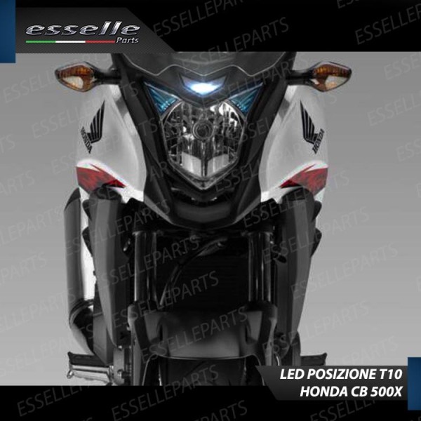 Luce Posizione LED per Honda  CB 500 F dal 2016 ABS 6000K Luce Bianca Canbus