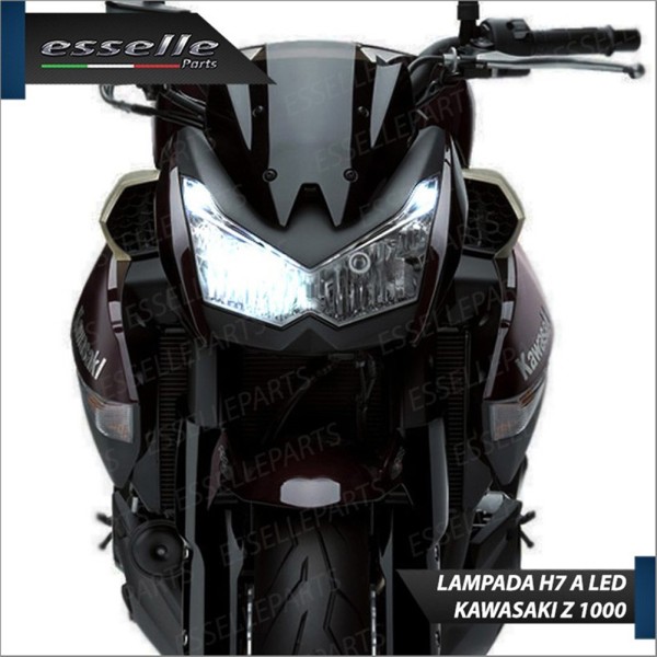Conversione Lampade LED per Kawasaki Z 1000 ABS Luce Bianca