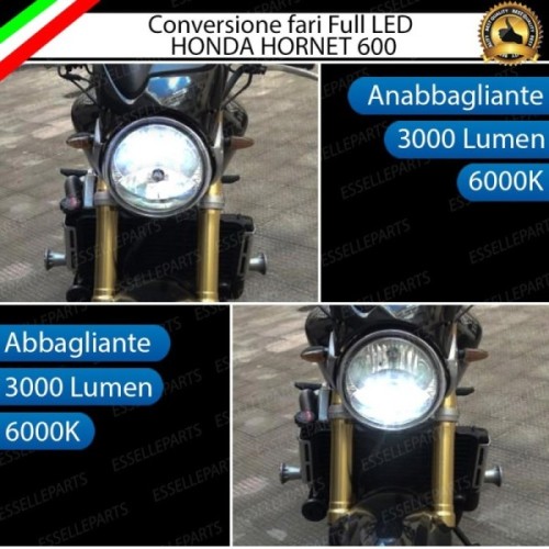 Conversione Fari Full LED ULTRA COMPATTA per HONDA Hornet 900