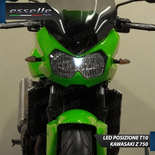 Luce posizione T10 5 LED Canbus per KAWASAKI Z 750 2003-2006