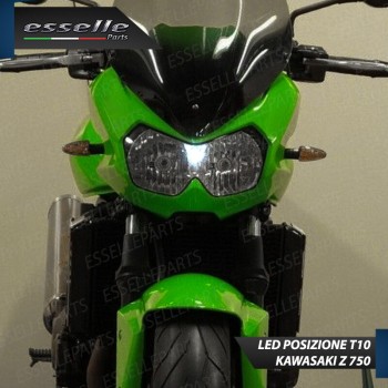 Luce posizione T10 5 LED Canbus per KAWASAKI Z 750 2003-2006