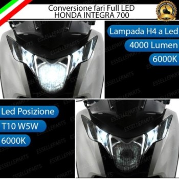 Conversione Fari Full LED ULTRA COMPATTA per HONDA Integra 750 Conversione Fari Full LED ULTRA COMPATTA per HONDA Integra 750
