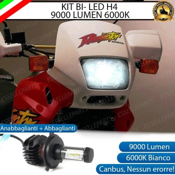 Kit Full LED Lampada H4 9000 LUMEN 6000K Honda NX 125 1991-2001 Transcity Kit Full LED Lampada H4 9000 LUMEN 6000K Honda NX 125 1991-2001 Transcity