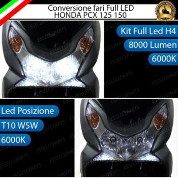 Conversione Fari Full LED ULTRA COMPATTA per HONDA PCX 125 Conversione Fari Full LED ULTRA COMPATTA per HONDA PCX 125