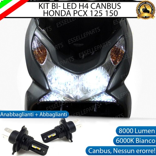 Kit Full LED H4 Per Honda PCX 125 dal 2021 8000 Lumen Luce Bianca