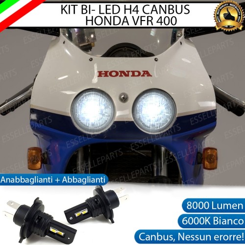 Kit Full LED H4 Per Honda VFR 750 F 8000 Lumen dal 1990 al 1993